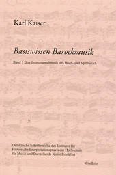 Basiswissen Barockmusik 1