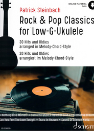 Rock + Pop Classics For Low G Ukulele
